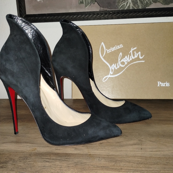 Christian Louboutin Black Stiletto Heels